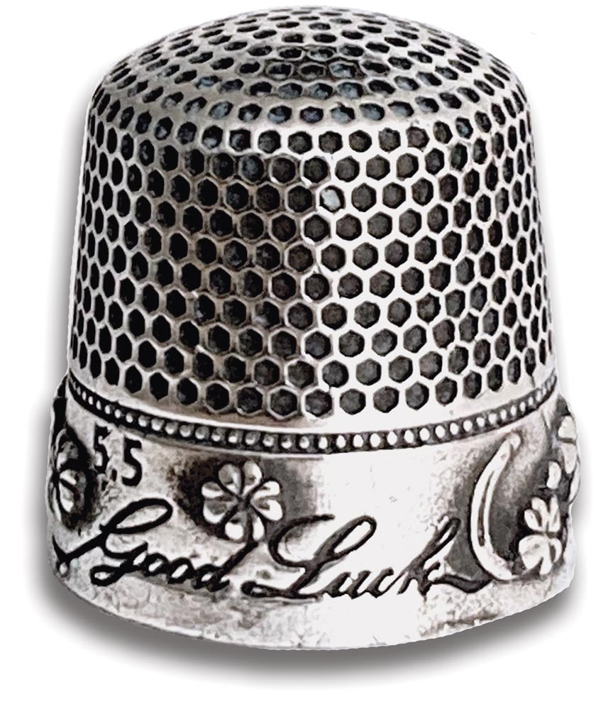 Good Luck Clover Dome thimble Thimbles for You
