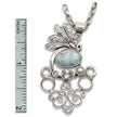 Dragonfly with Larimar Chatelaine