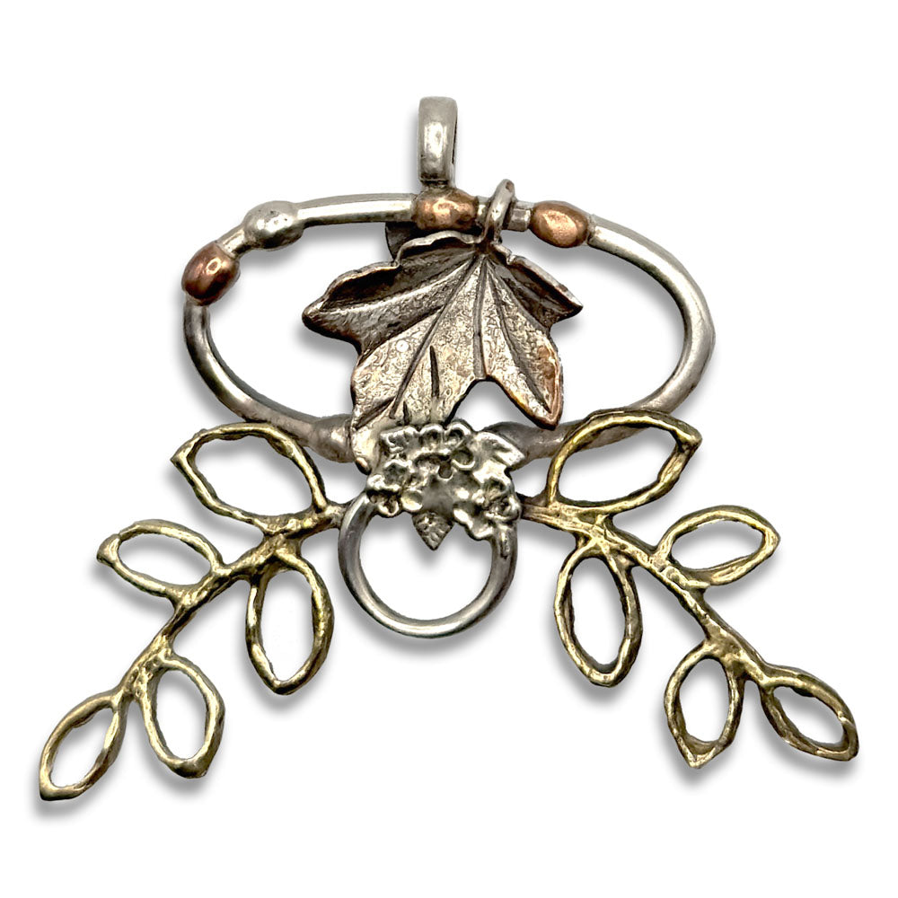 Ivy Copper and Brass Chatelaine