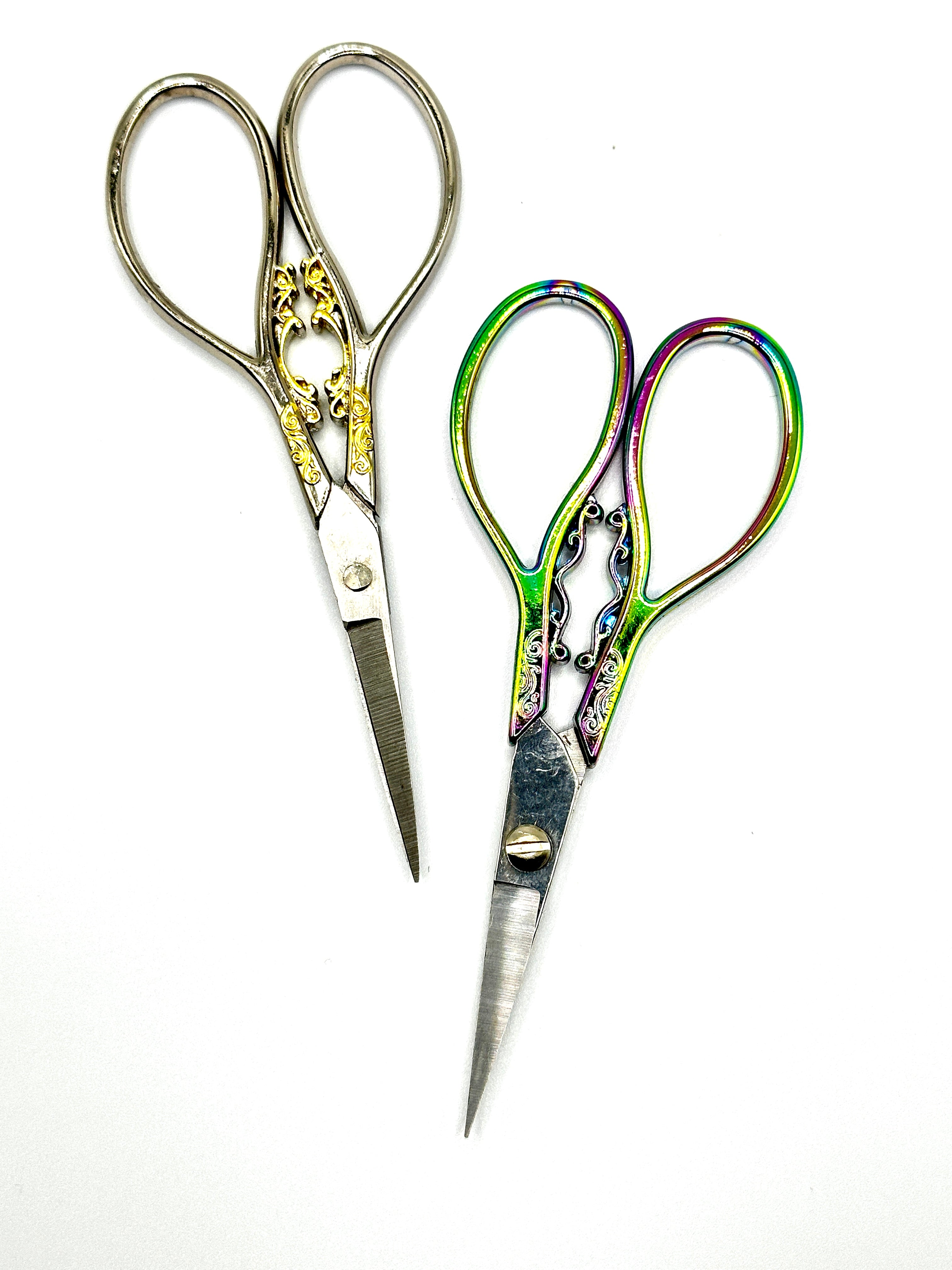 Embroidery Scissors with Large Loops –