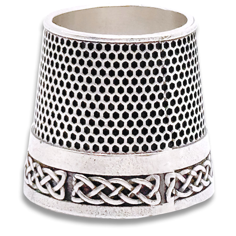Celtic Knot Tailor's Thimble