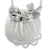 2 Dragonflies 3 Leaves Pincushion Purse Frame