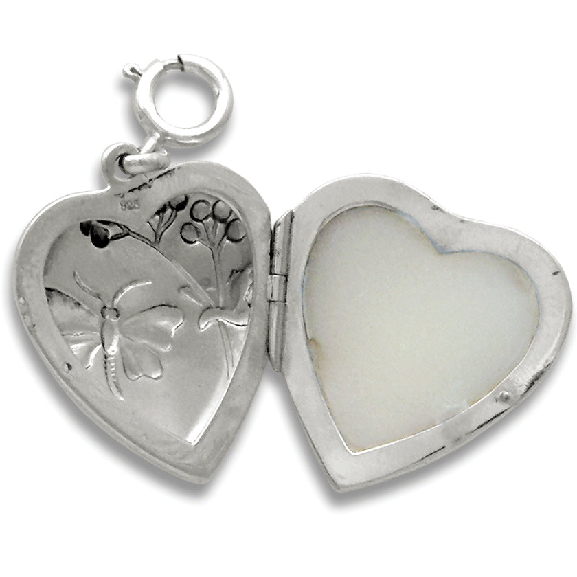 Berries and Butterflies Heart Beeswax Keeper