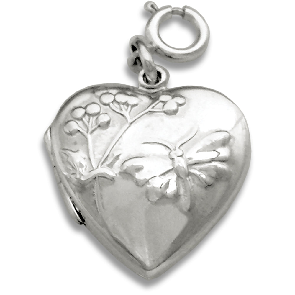 Berries and Butterflies Heart Beeswax Keeper