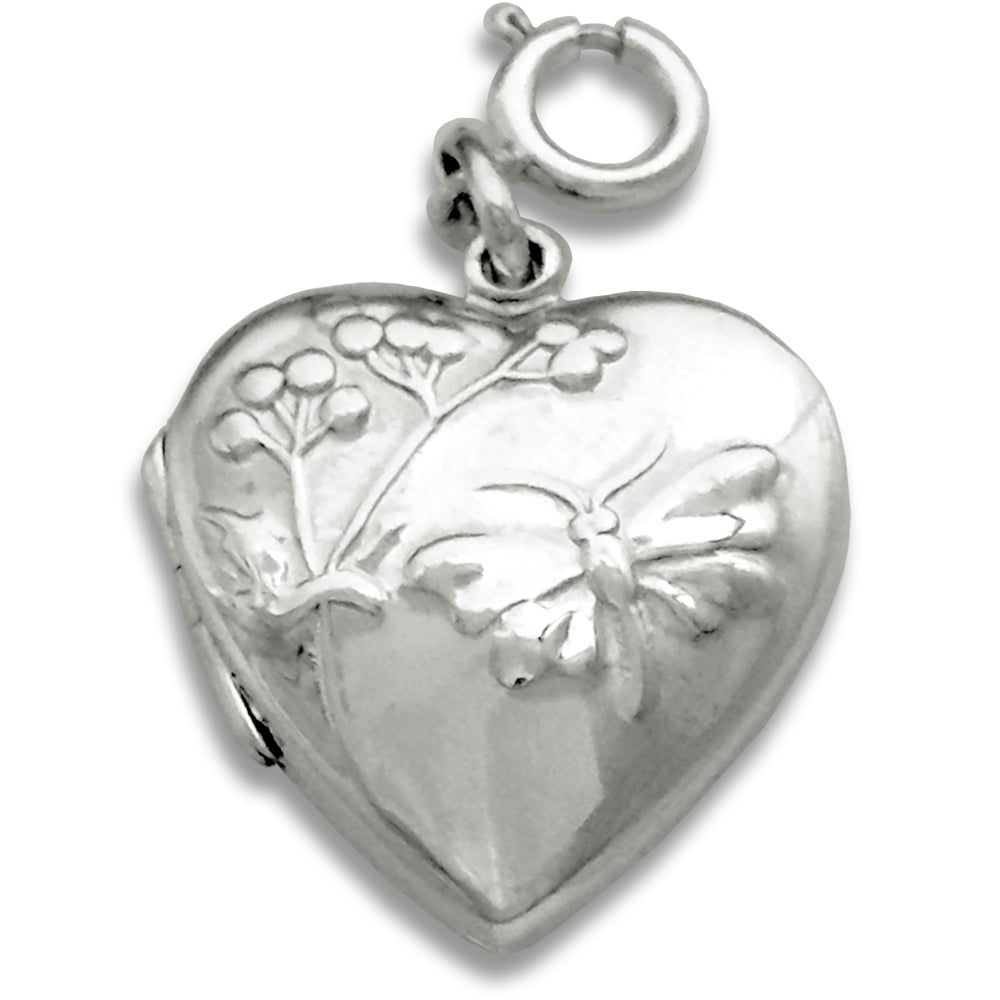 Berries and Butterflies Heart Beeswax Keeper