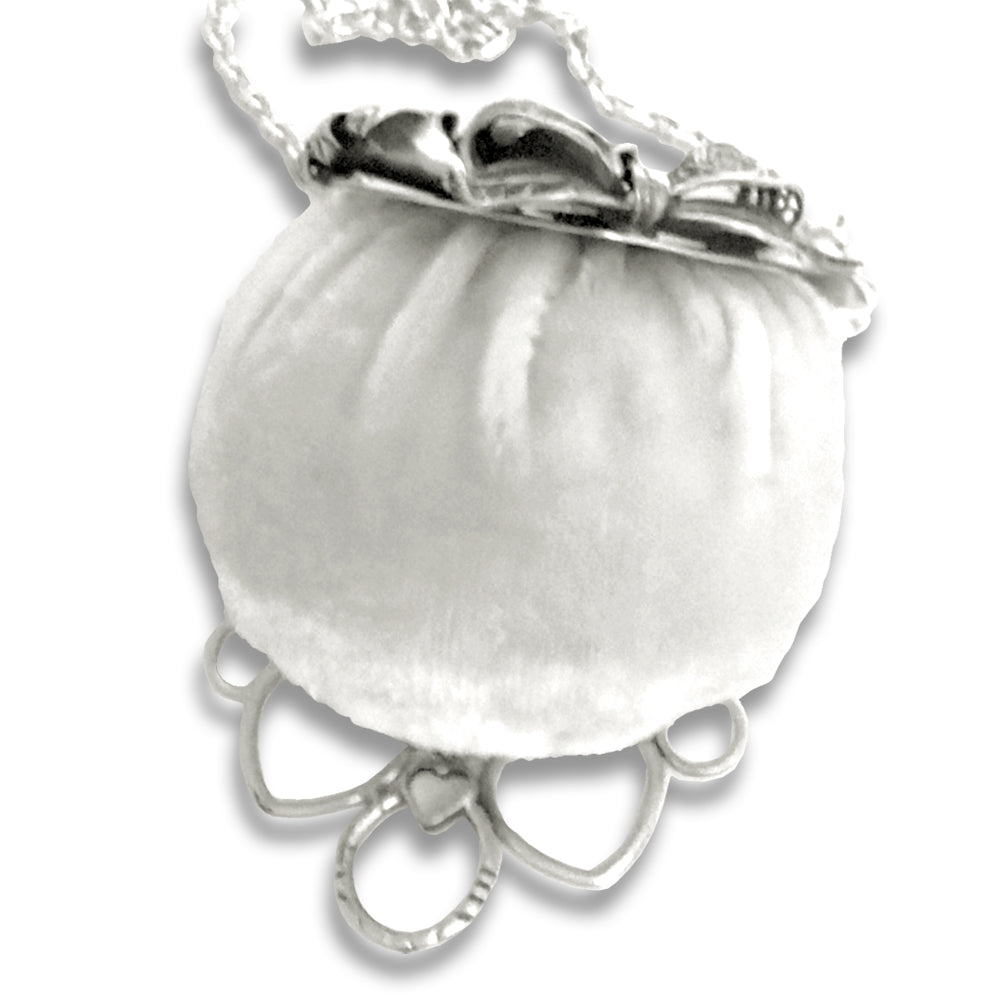 Calla Lilies & Bow Pincushion Purse Frame