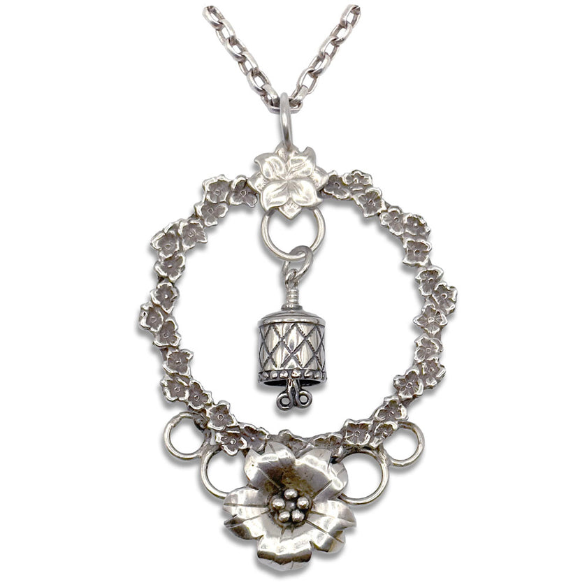 Buttercup Chatelaine featuring unique designs and sterling silver thimbles, perfect for sewing and crafting enthusiasts.