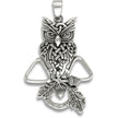 Celtic Owl & Acorns Chatelaine