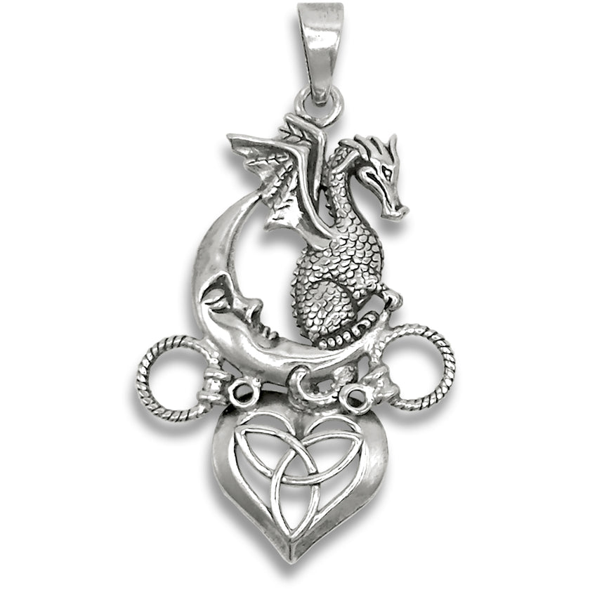 Dragon on the Moon Chatelaine