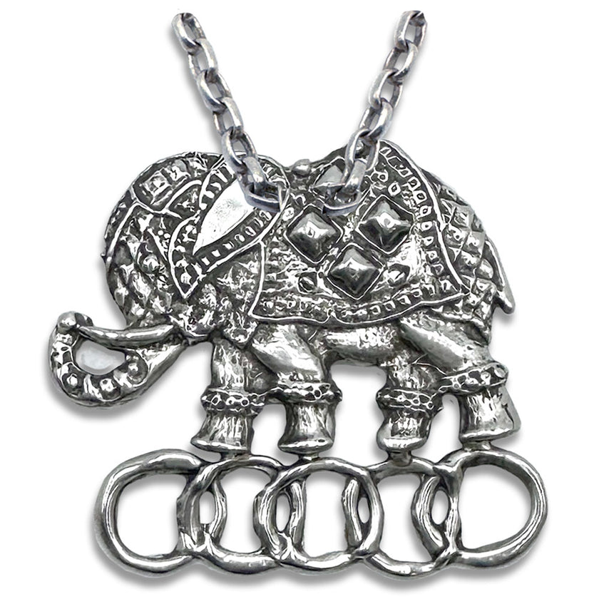 India Elephant Chatelaine