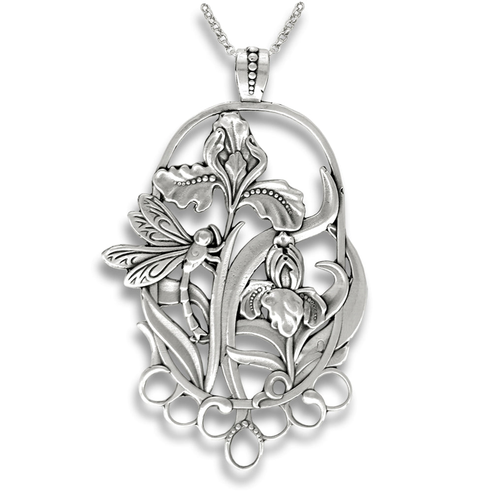Iris & Dragonfly Chatelaine