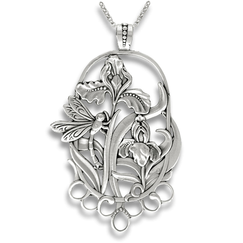 Iris & Dragonfly Chatelaine