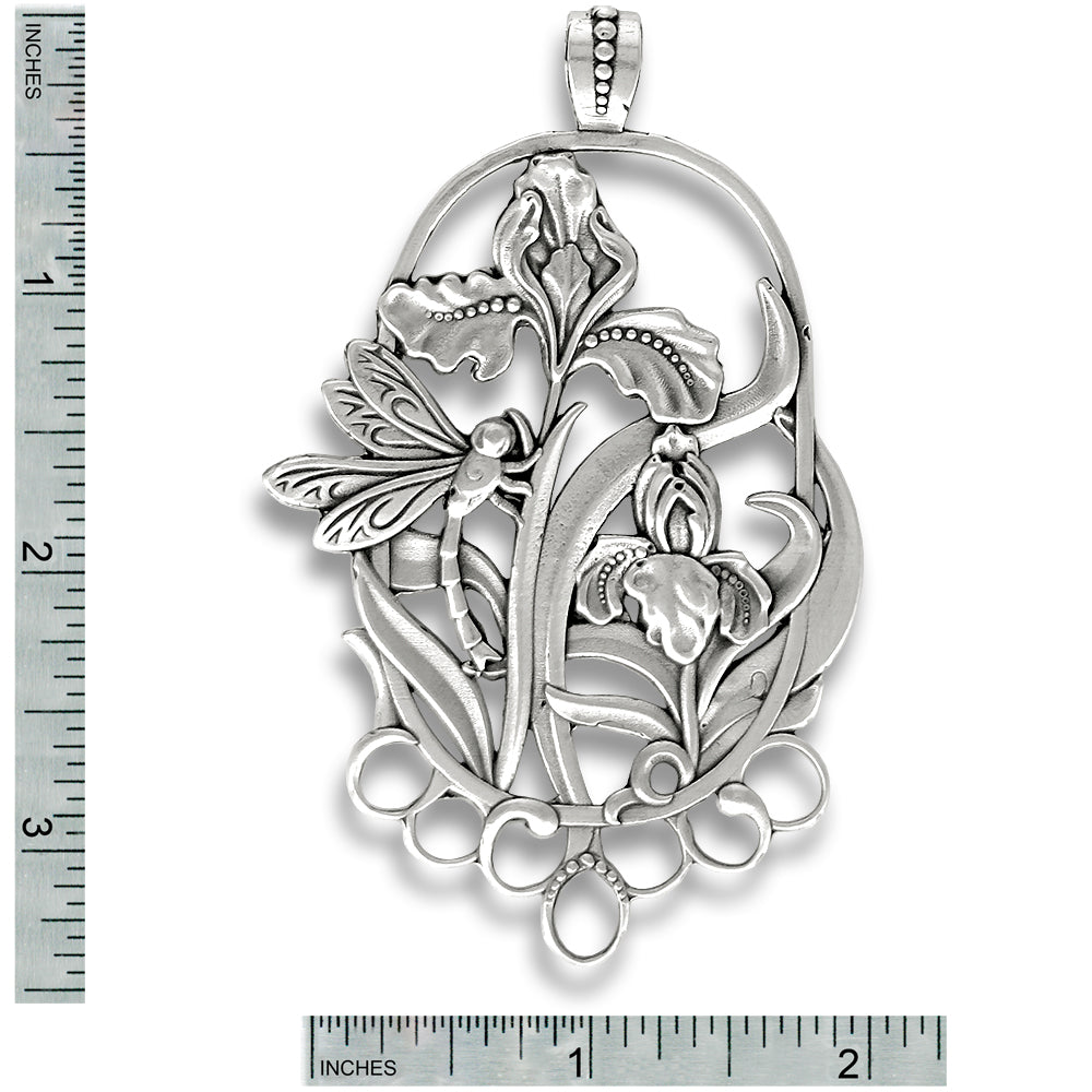 Iris & Dragonfly Chatelaine