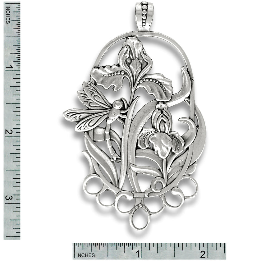 Iris & Dragonfly Chatelaine