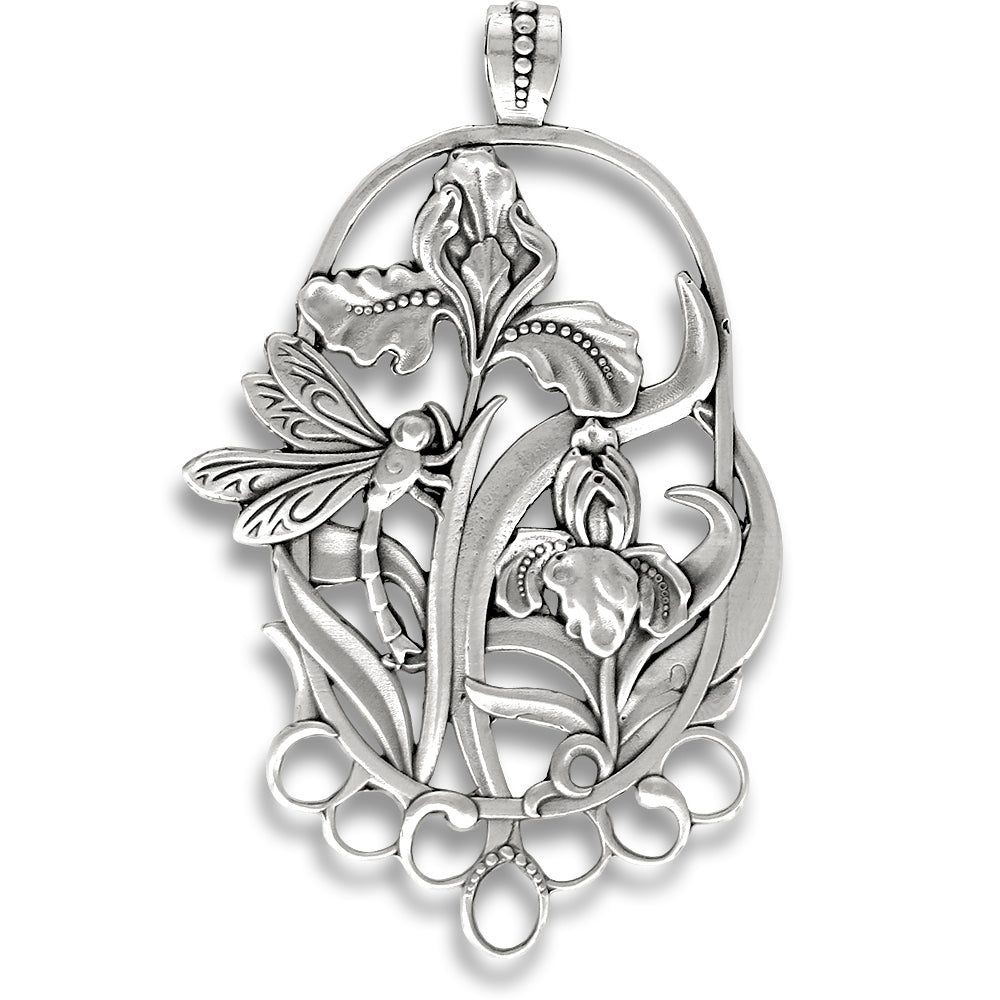 Iris & Dragonfly Chatelaine