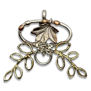 Ivy Copper and Brass Chatelaine