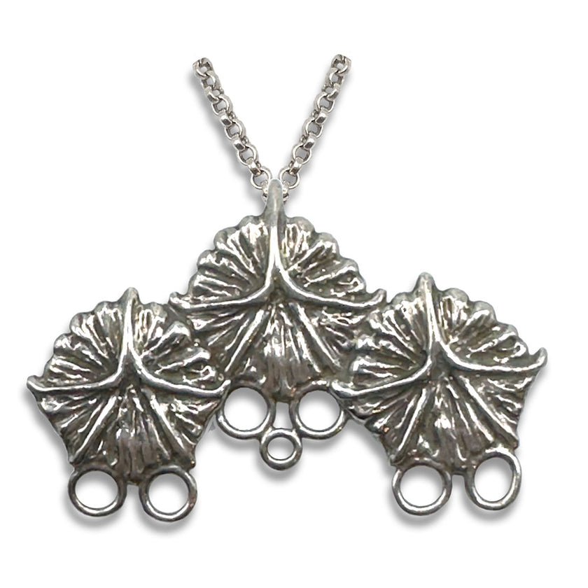 Pineapple Three Sterling Silver Chatelaine showcasing a beautifully crafted design, perfect for thimble collecting and sewing accessories.