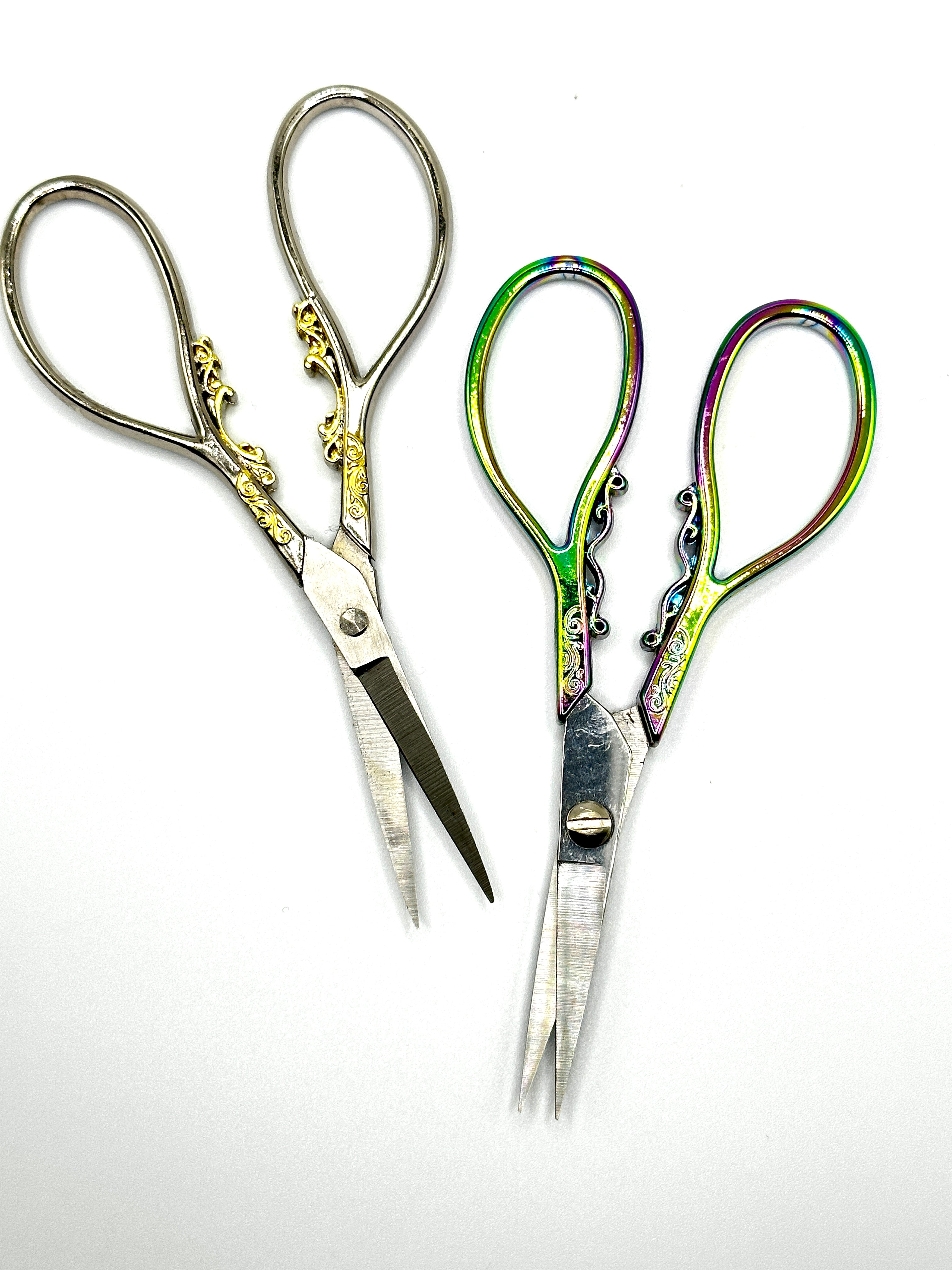 Embroidery Scissors with Large Loops