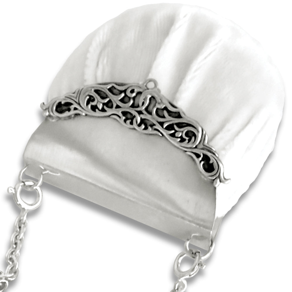 Lace Edge Pincushion Purse Frame