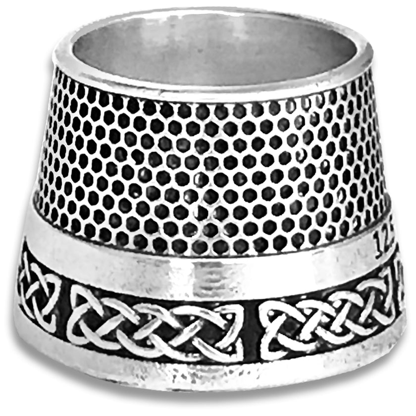 Celtic Knot Tailor's Thimble