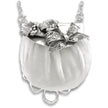 Calla Lilies & Bow Pincushion Purse Frame