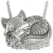 Sleepy Cat chatelaine