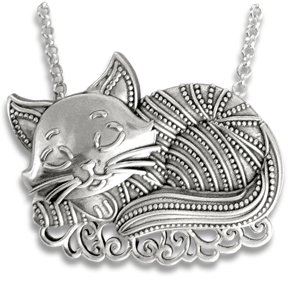 Sleepy Cat chatelaine