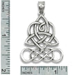 Celtic Heart Trinity Chatelaine