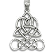 Celtic Heart Trinity Chatelaine