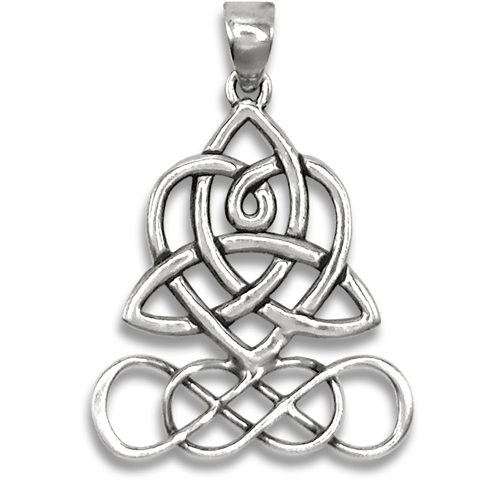 Celtic Heart Trinity Chatelaine