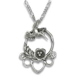 Hummingbird Wreath Chatelaine