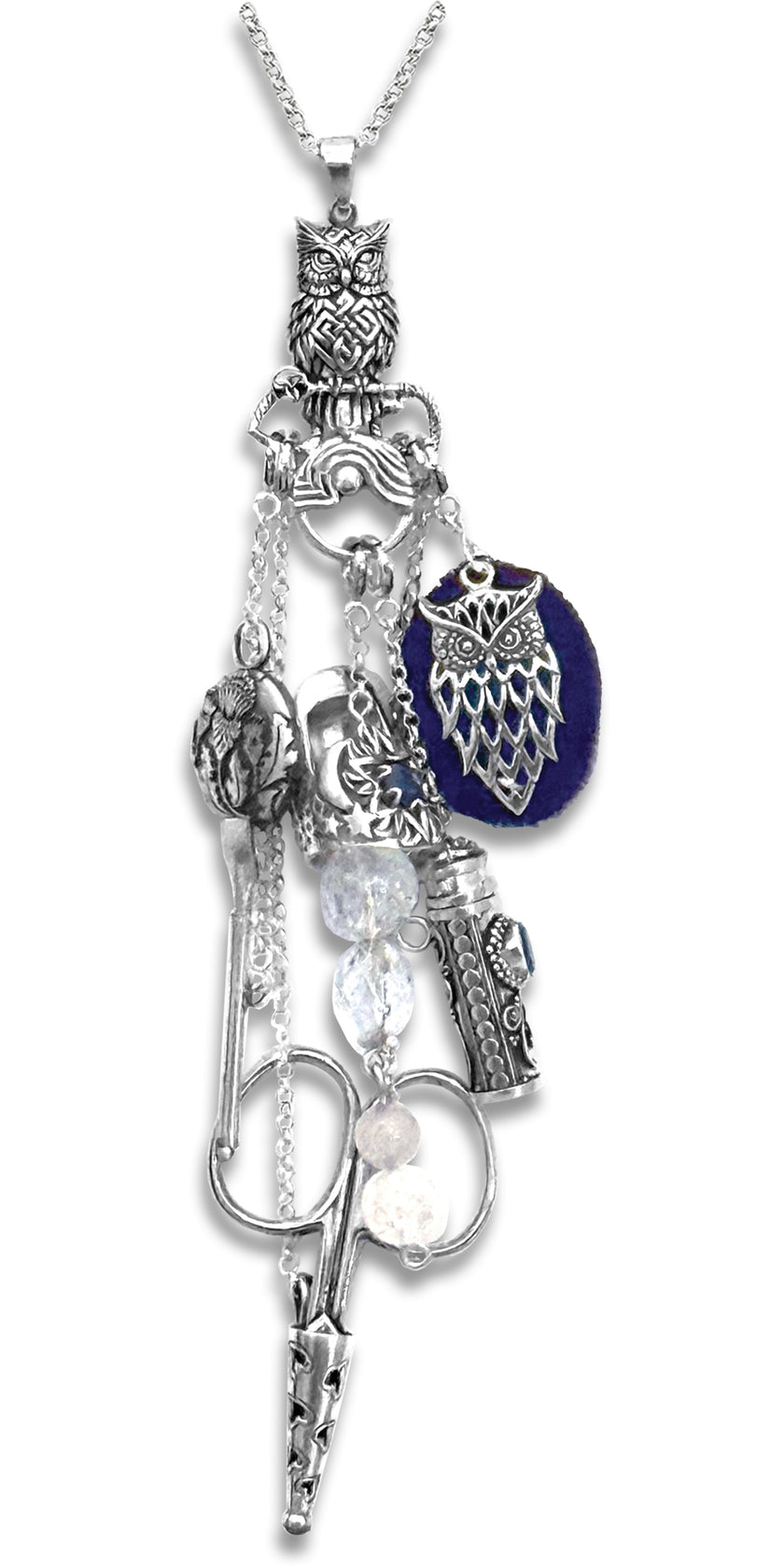 Owl Sunset Chatelaine