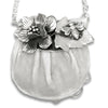 Flower Big Leaf Bee Pincushion Purse Frame