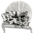 Flower Big Leaf Bee Pincushion Purse Frame