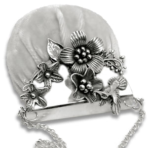 Hummingbird In My Garden Pincushion Purse Frame