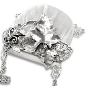 Lotsa Leaves Pincushion Purse Frame