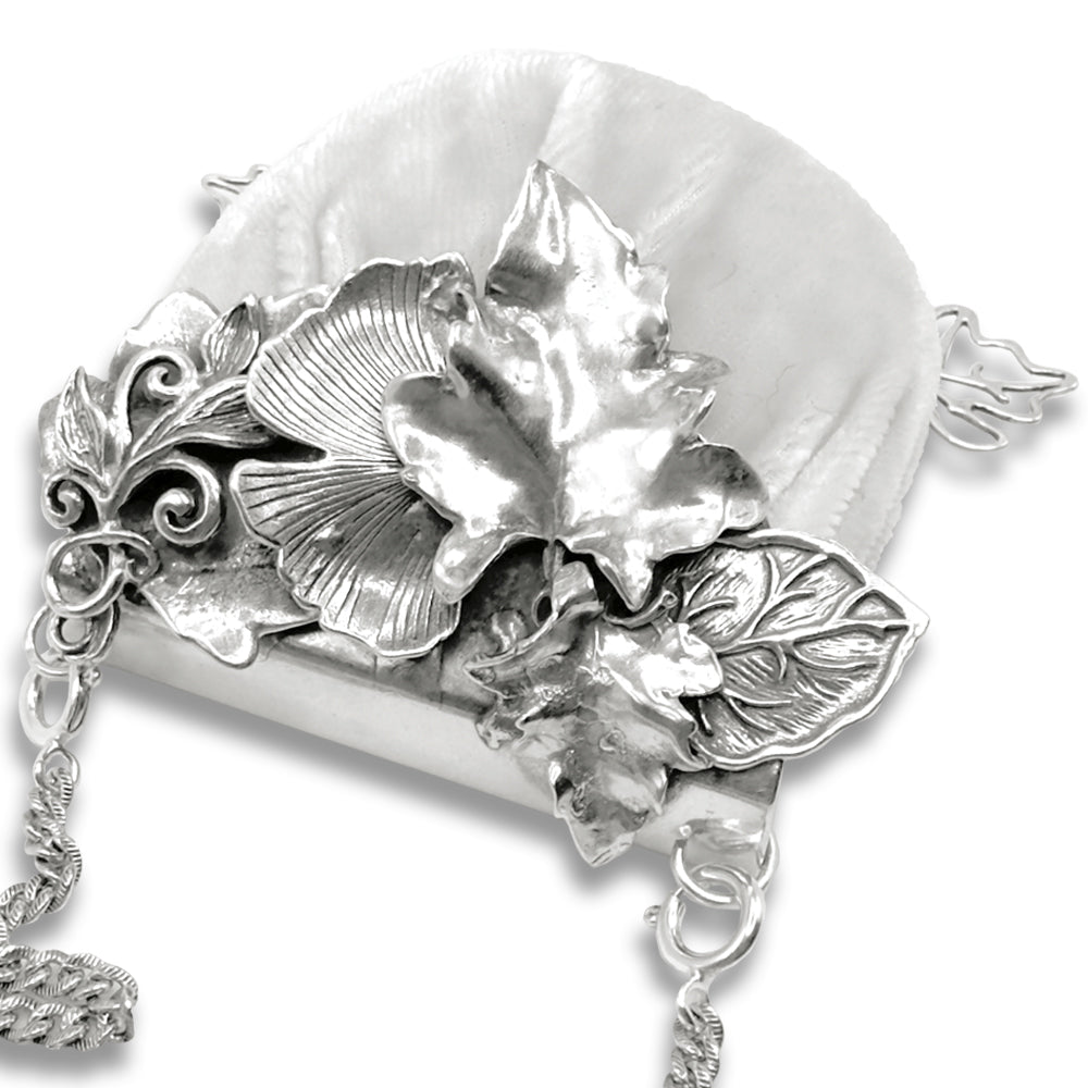 Lotsa Leaves Pincushion Purse Frame