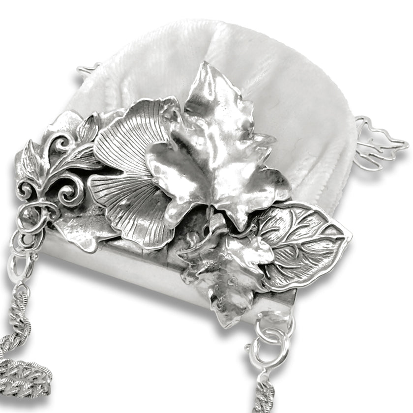 Lotsa Leaves Pincushion Purse Frame