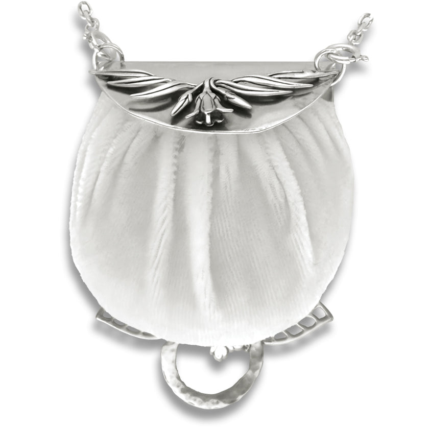 Moonflower Pincushion Purse Frame