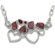 Pink Ruby Rocks Chatelaine