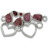 Pink Ruby Rocks Chatelaine