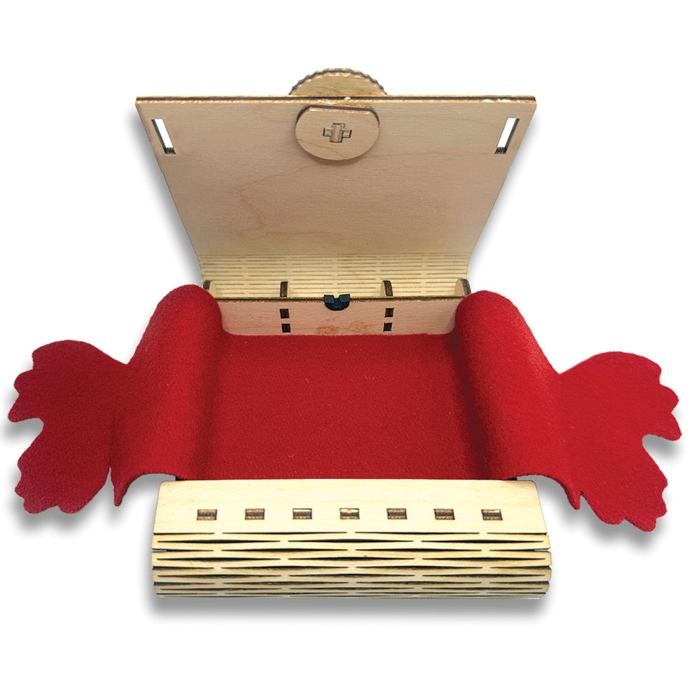 Sewing travel box - Wood