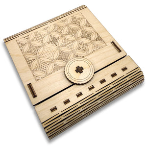 Sewing travel box - Wood