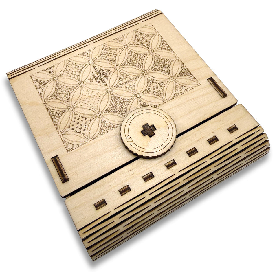 Sewing travel box - Wood