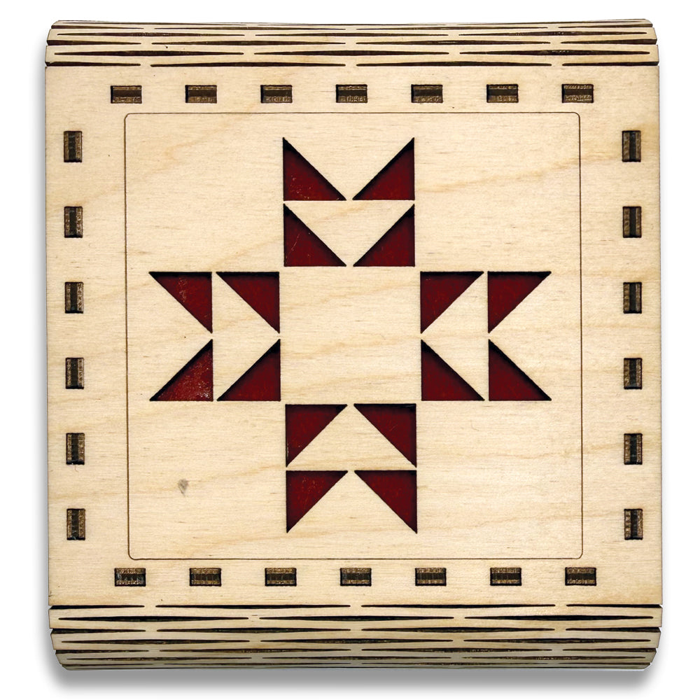 Sewing travel box - Wood