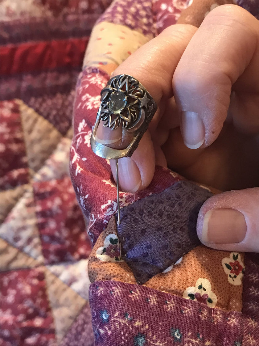 Planets Thimble, with Gem