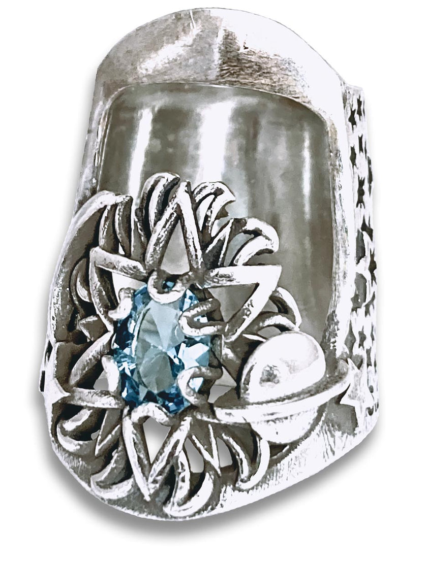 Planets Thimble, with Gem